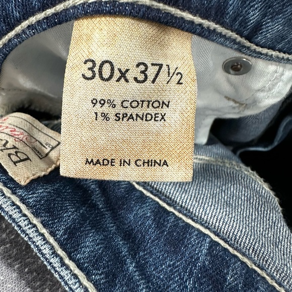 BKE Denim Stella Bootcut Jeans in Dark Blue Size 30 x 37 1/2 - Picture 7 of 7